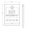 AT-VD434 BL Muon Монитор видеодомофона ACCORDTEC CVBS, 4,3", аналоговый